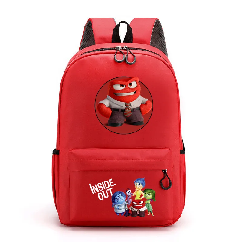 Disney Inside Out 2 Backpack Student Supplies Children\'s Cartoon Large Capacity Bags Stationery Back To School Kids Gifts