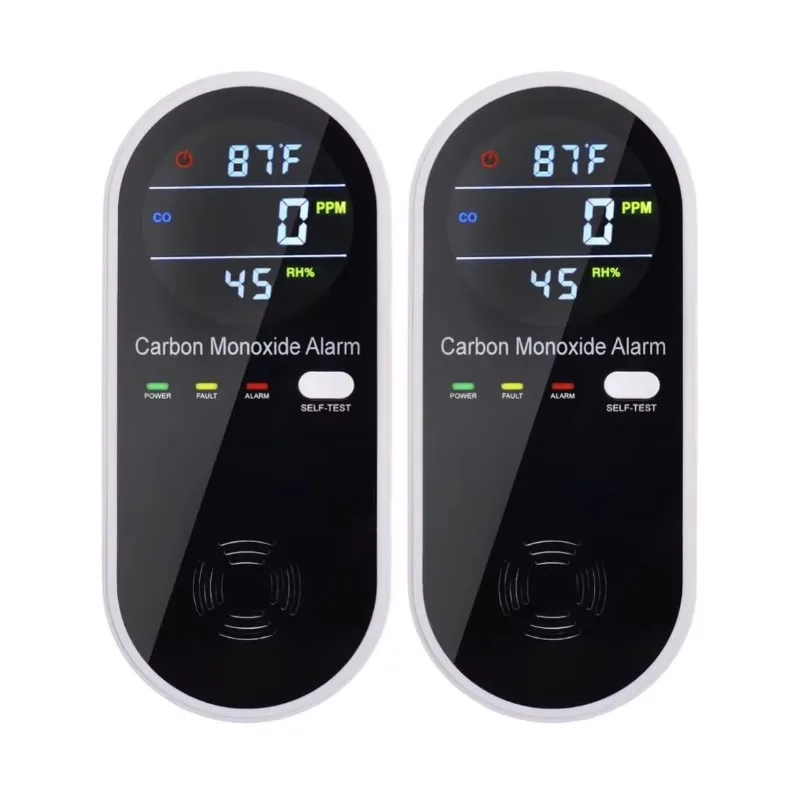 

With lamp inserted into the natural detector household temperature and humidity sensor