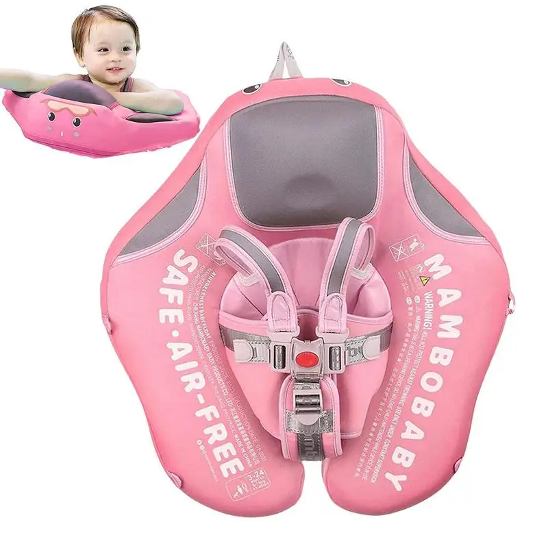 

Baby Swimming Float With Canopy Newborn To 24 Months Swimming Float With Canopy Infant Swim Float For Boys And Girls In Summer