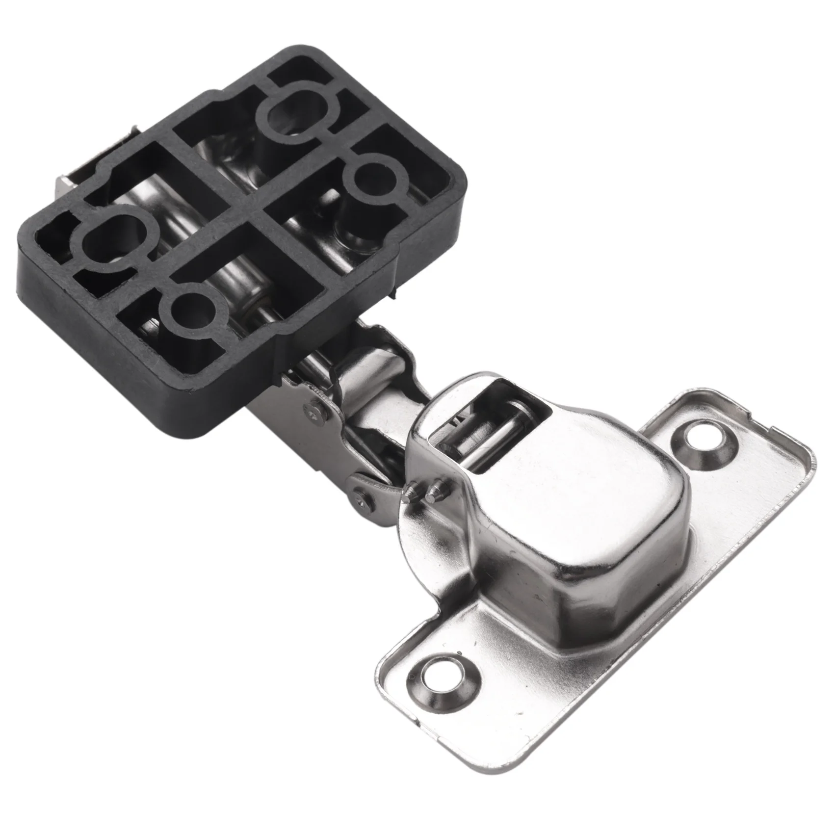 

8Pcs Hinge Repair Plate With 12 Mounting Holes Pratical Repair Accessory For Furniture Cabinet Drawer Door Window-HGSW