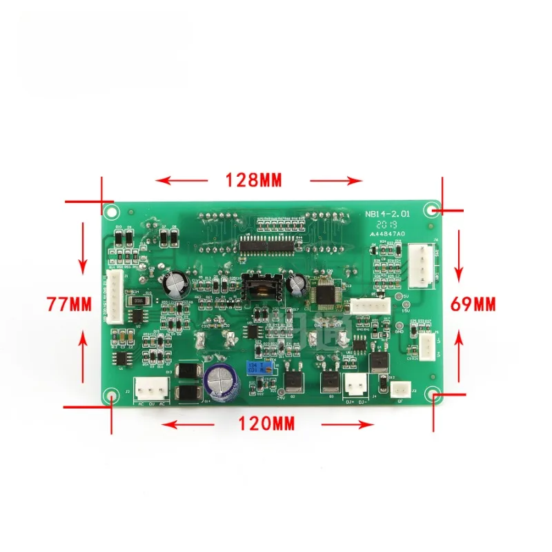 NB14 Gas Welding Machine Control Board Gas Free Main Board NBC-200/250 Circuit Accessories Digital Board