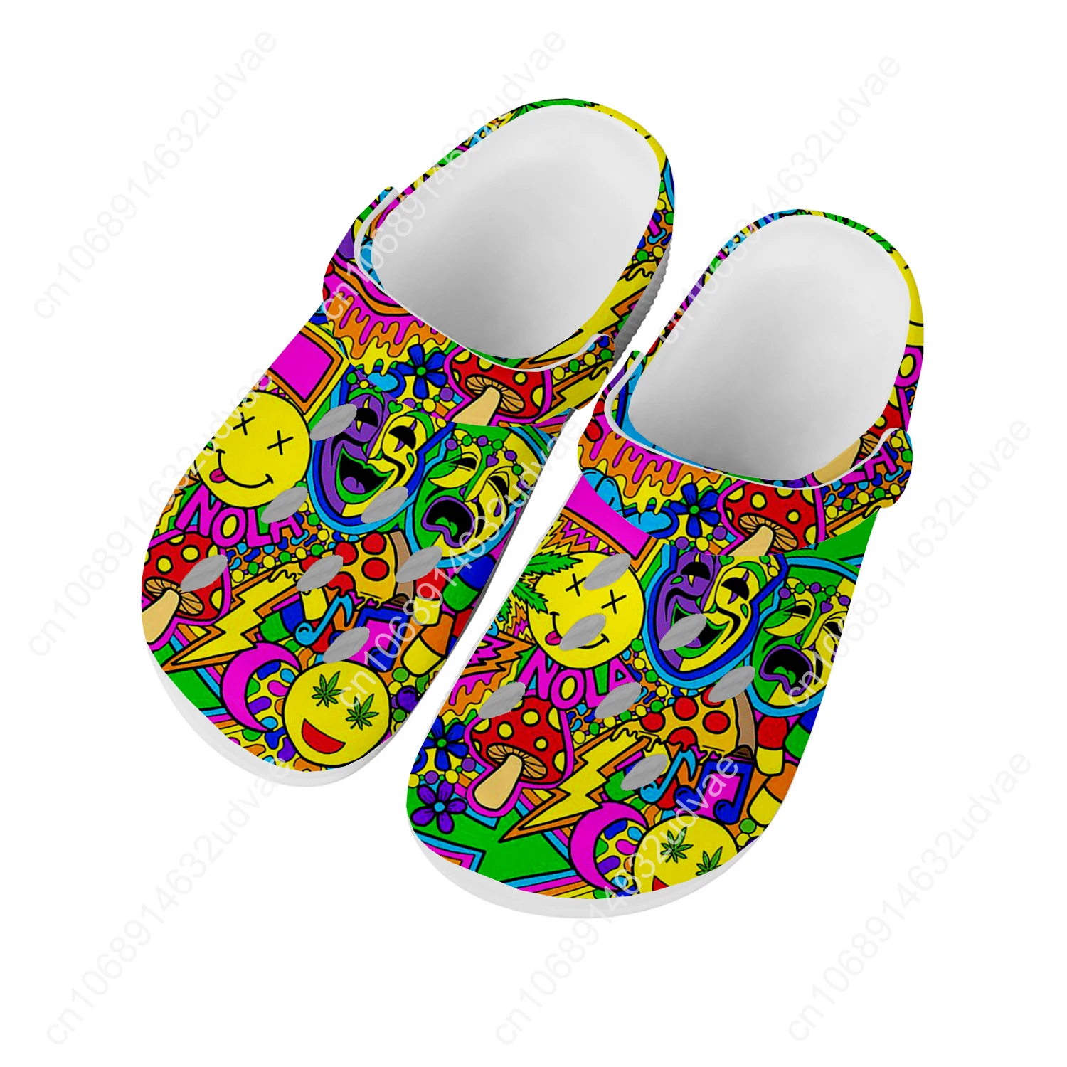 

Funny Retro 80s 90s Icons Sandals Men Women Teenager Fashion Water Shoes Garden Breathable Comfort Beach Clog Custom Slippers