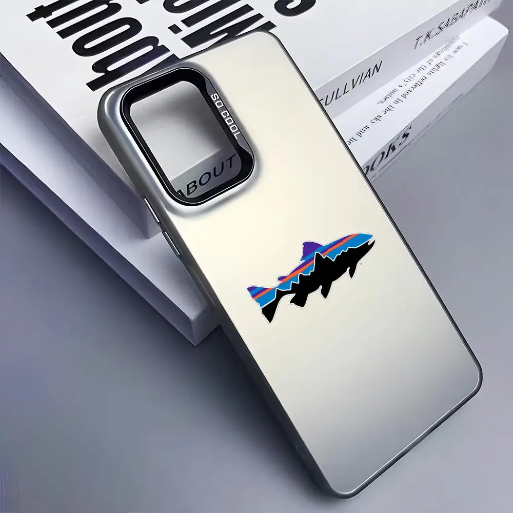 Fashion P-Patagonia Phone Case for Samsung Galaxy A57 56 55 54 52 37 36 35 34 27 26 25 17 16 5G Colorful Silver Cover view 4