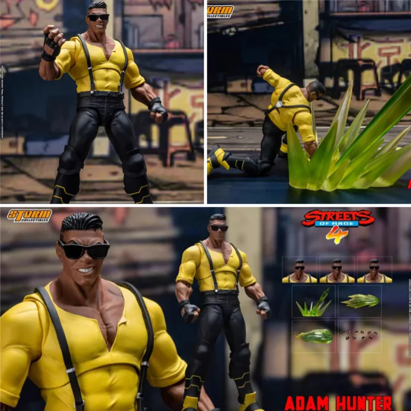 Original in stock Storm Toys Fury Fist 4 1/12 Adam Hunter Mobile Doll Action Figure Model Toy Gifts