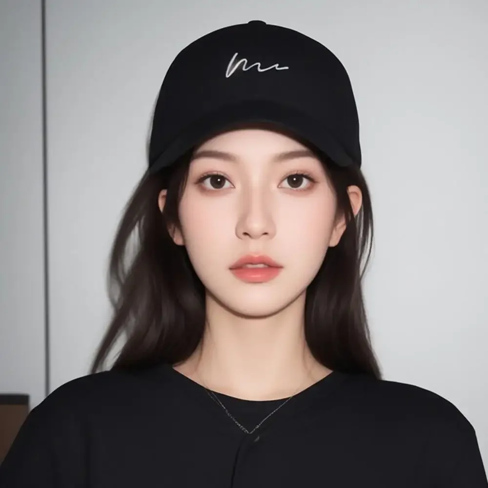 الكورية تنوعا إلكتروني التطريز قبعة بيسبول الإناث الرجعية في الهواء الطلق ظلة بطة اللسان كاب