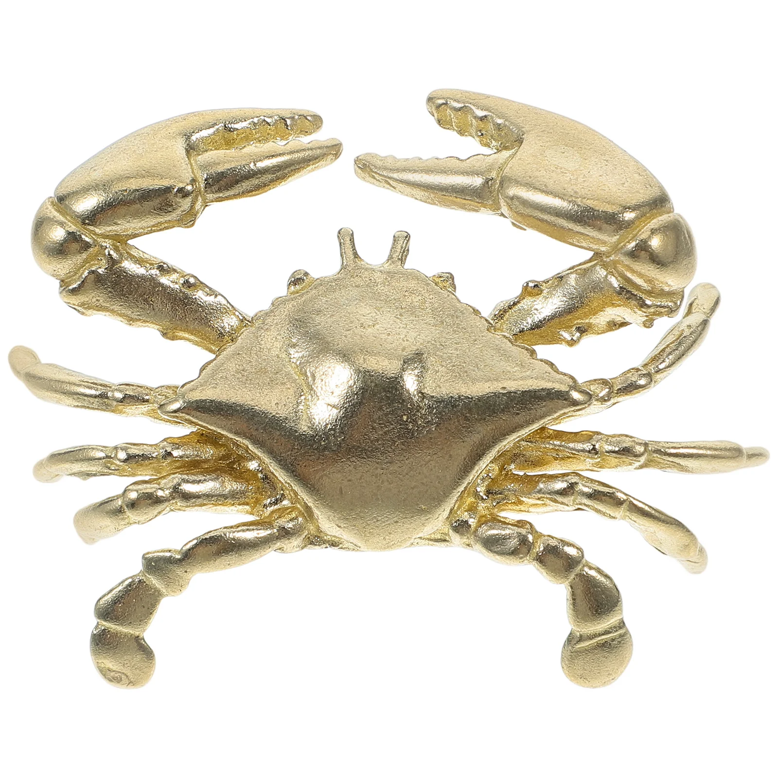 Brass Crab Drawer Knobs Coastal Furniture Pull Handles Decorative Closet Knobs Retro Sea Theme House Decor Rustic Ocean Theme Kn