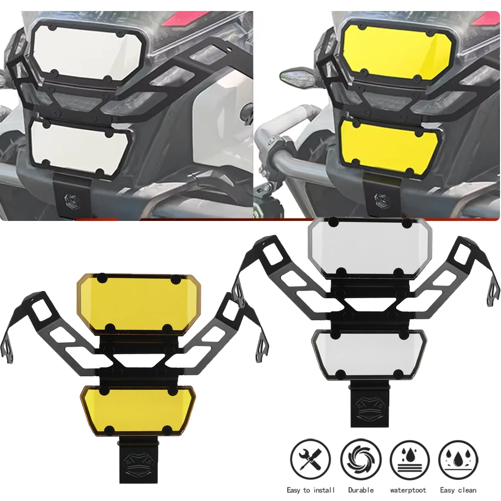 

For CFMOTO 450MT CF 450 MT IBEX 450 2024 2025 2026 Motorcycle Accessories Headlight Guard Cover Protection Front Light Protector