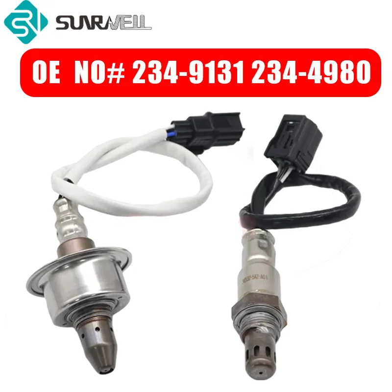 

2PCS 234-9131 234-4980 Car Up&Downstream Set Of 2 Oxygen O2 Sensor Upstream & Downstream For HONDA CRV 2.4L 2015-2016 2349131