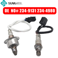 2PCS 234-9131 234-4980 Car Up&Downstream Set Of 2 Oxygen O2 Sensor Upstream & Downstream For HONDA CRV 2.4L 2015-2016  2349131