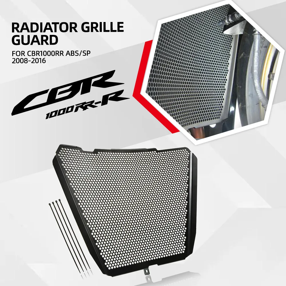 Image of FÜR Honda CBR1000RR ABS/SP Motorrad Kühlerschutzabdeckung CBR 1000 RR 2008 2009 2010 2011 2012 2013 2014 2015 2016