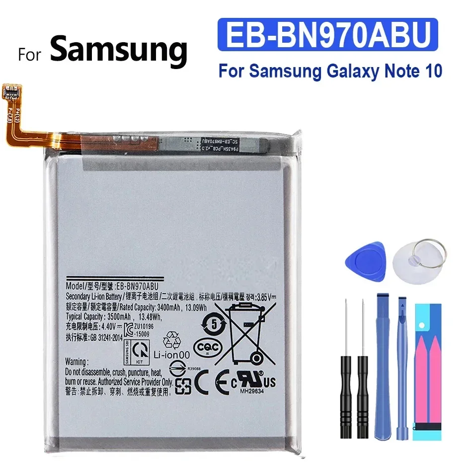 EB-BN970ABU EB-BN770ABY EB-BN985ABY แบตเตอรี่สําหรับ Samsung Galaxy หมายเหตุ 10 Lite Plus Note10 Lite Note10 Plus/X NoteX Note20 Ultra