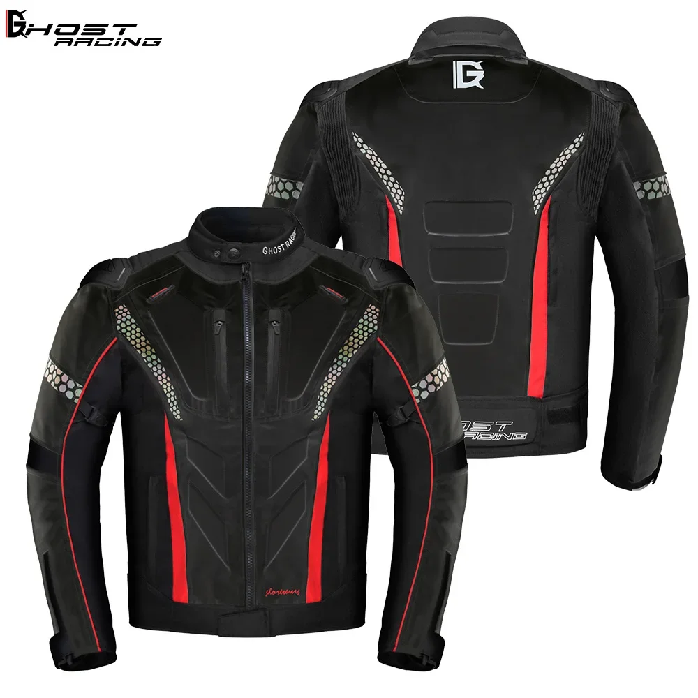 Motorcycle racing suit motorcycle jacket four-season riding universal split anti-fall breathable waterproof clothing