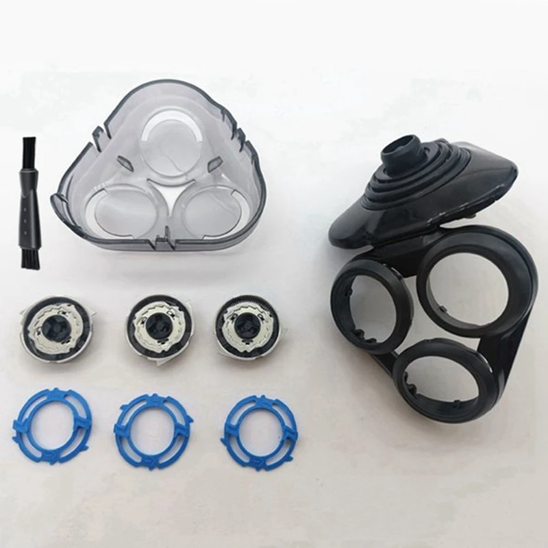 Conjunto completo da cabeça da substituição para a série s5000 de norelco s5370 s5571 s5420 s5140 s5077