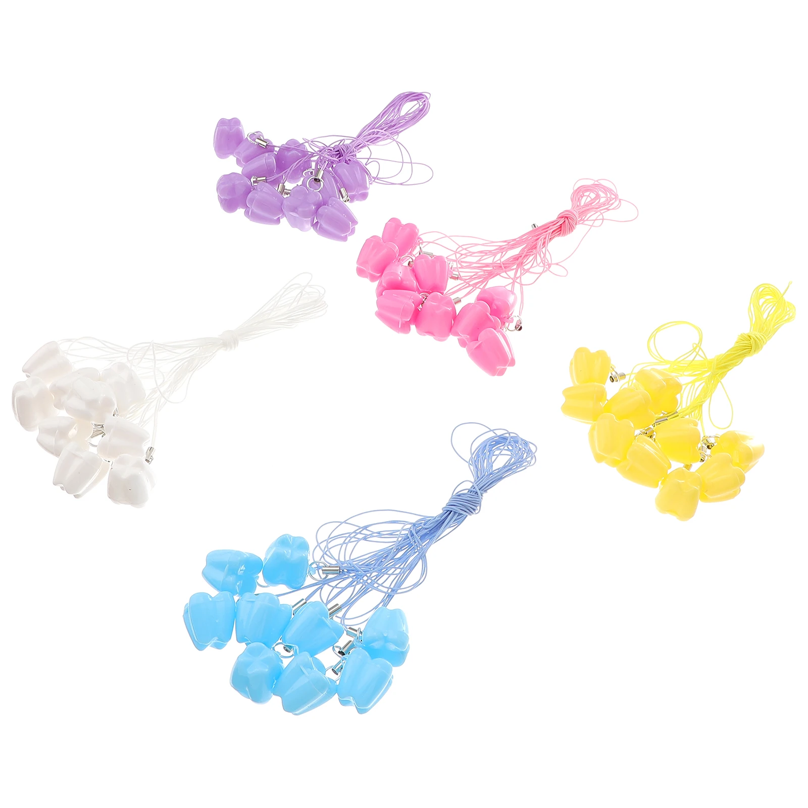 

50 Pcs Baby Tooth Box Children Teeth Storage Case Keepsake ganizer Plastic Safe Stylish Design Record Growth Moment