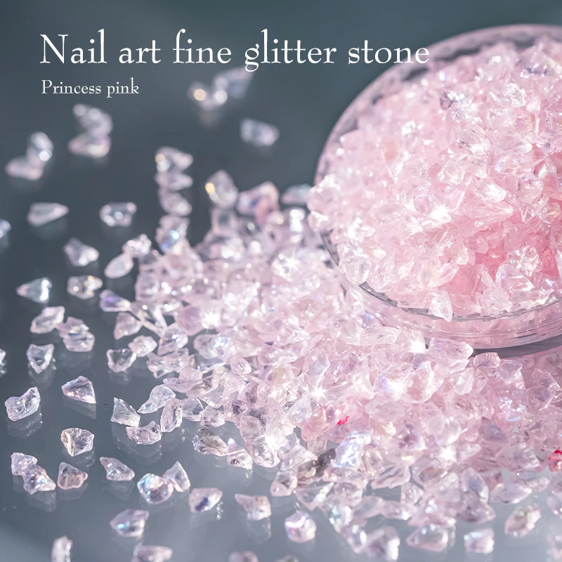 30 جرام ثلاثية الأبعاد الزجاج غير النظامية سحق حجر كريستال الحصى مسمار الفن السحر لتقوم بها بنفسك راتنجات الايبوكسي الديكور مانيكير حجر الراين اكسسوارات