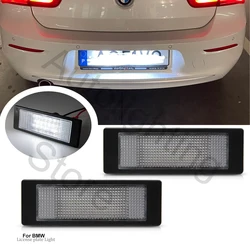 Luz LED para placa de matrícula de coche, accesorio canbus para BMW E81, E87, E63, E64, E89, Z4, F20, F21, X2, MINI R55, R60, R61, 2 uds.