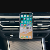 For BMW 3 Series i4 2023 2024 Gravity Car Phone Air Vent Mount Bracket Mobile Cell Phone Holder