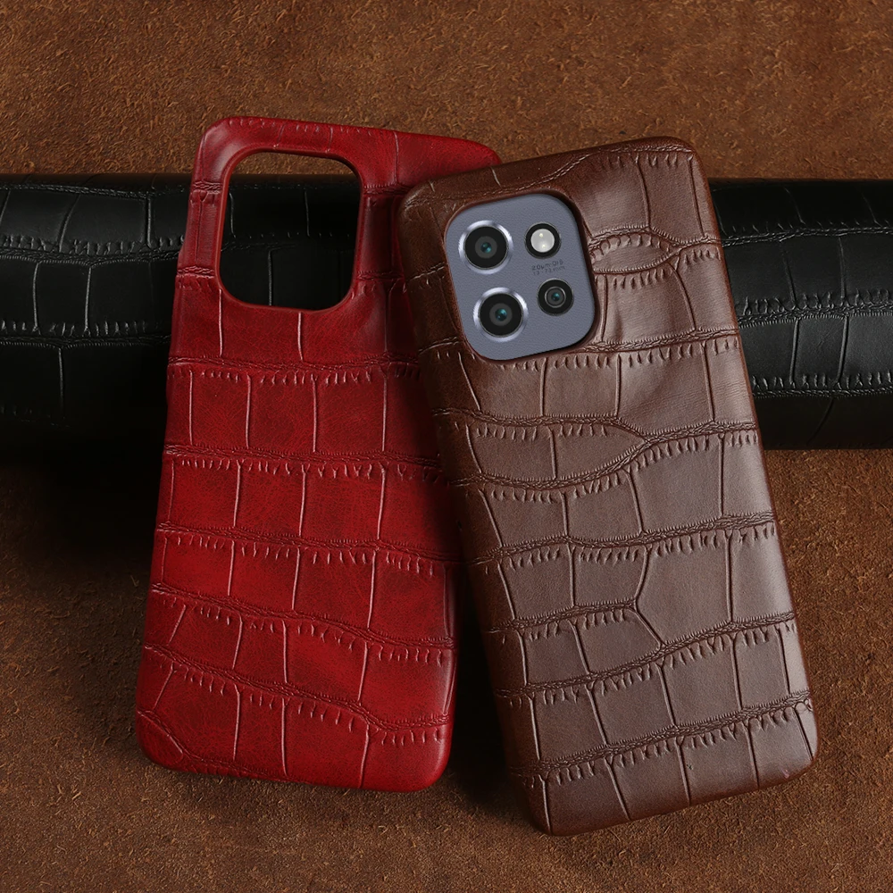 

Premium Crocodile Leather Case For Motorola Moto Edge 50 Neo Edge50 Fusion Pro X50 Ultra S50 G45 G85 Phone Case Back Cover Coque