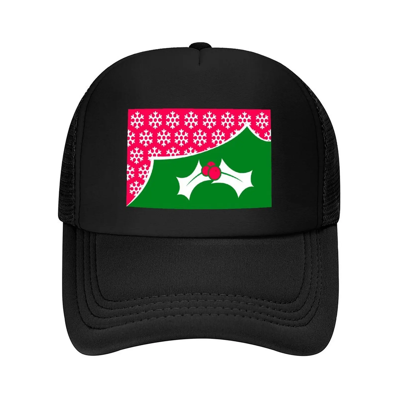 Gorra de béisbol con bandera de arándano especiado de invierno, sombrero de bola salvaje, sombrero para hombre para el sol, sombrero con pompón, gorra táctica militar para hombre y mujer
