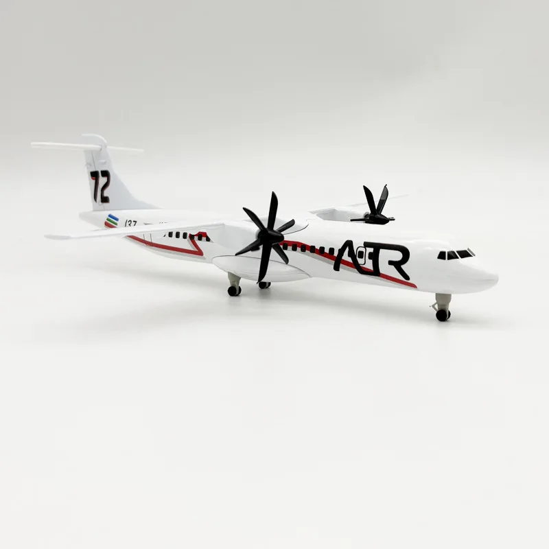 

20cm Alloy Aircraft Model Kit Japan ATR Airways Miniature Airplane Diecast With Landing Gear Souvenir Toy Planes Children Gifts