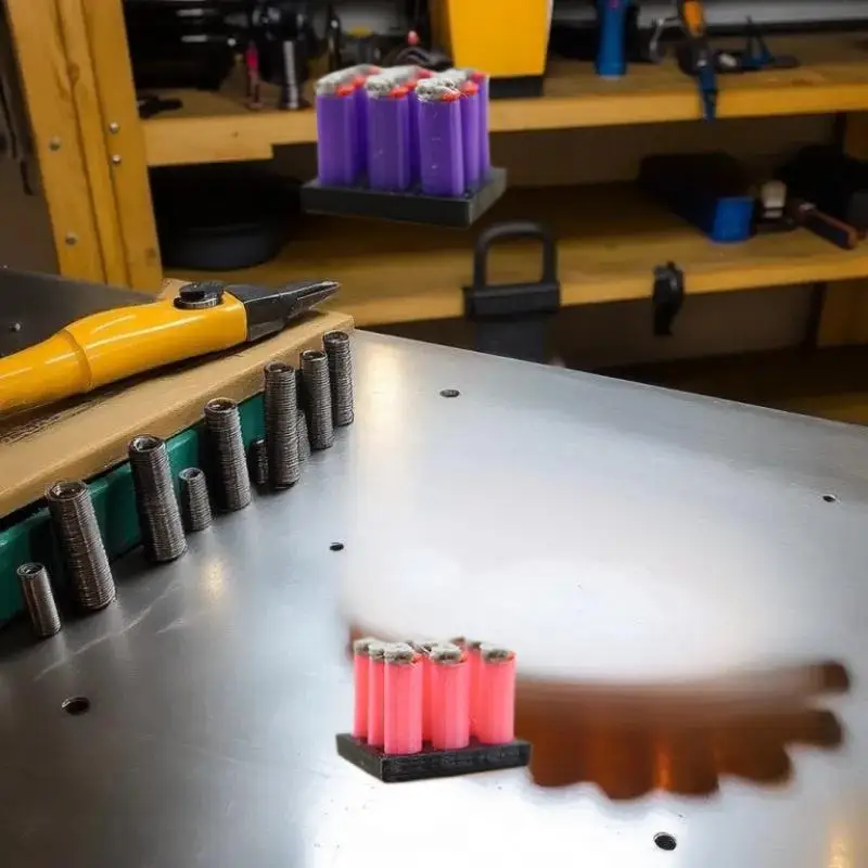 مجموعة تدخين بيت الدمية مع ولاعة مصغرة 1/12 وملحقات لعبة نموذج قاعدة