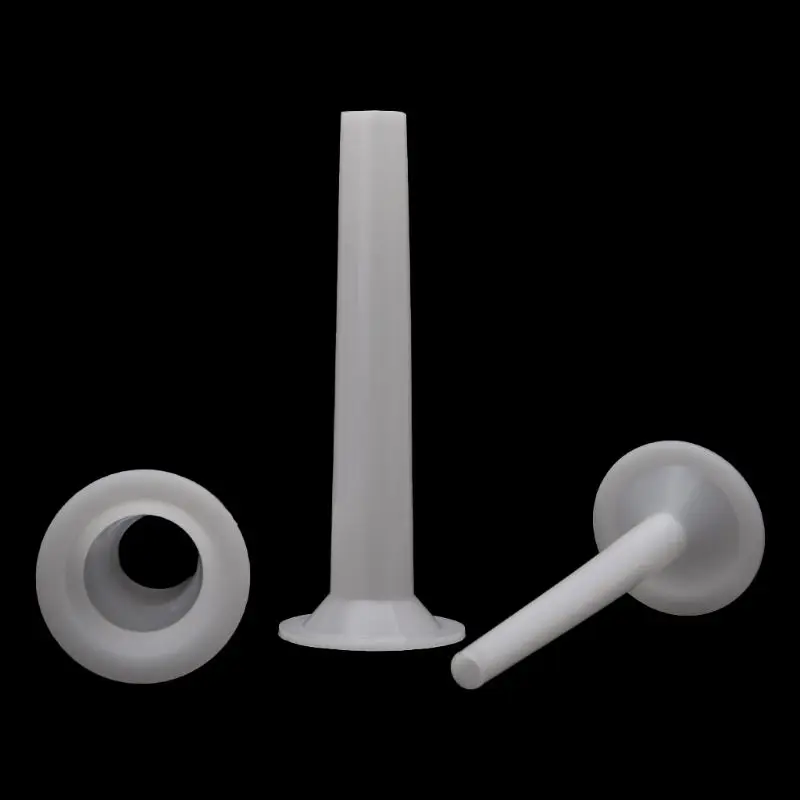 N7MD 3pcs/set Sausage Maker Funnel Filler Stuffer Filling Tubes DIY Manual for Sausages Casing