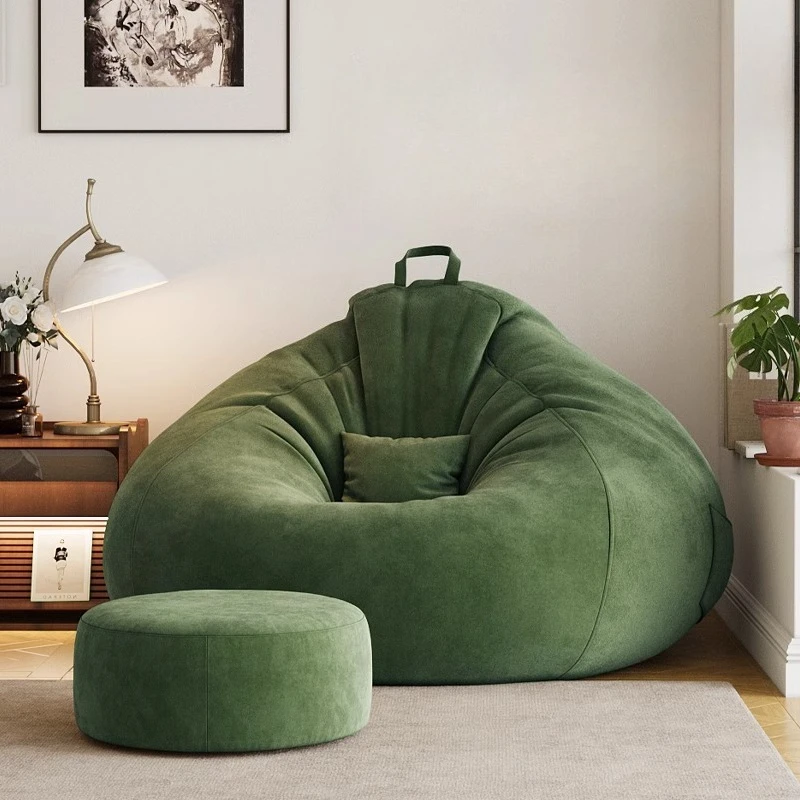 

Lazy Tatami Bean Bag Sofas Minimalism Comfort Puff Soft Pad Living Room Sofa Recliner Living Room Furniture Divano Letto FYBS