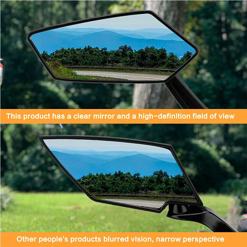 Motorcycle Rear view Mirrors For MAXI SET CAGIVA Canyon 500 Mito 125 SP525  Adjustable Rearview Side Mirrors Accessories