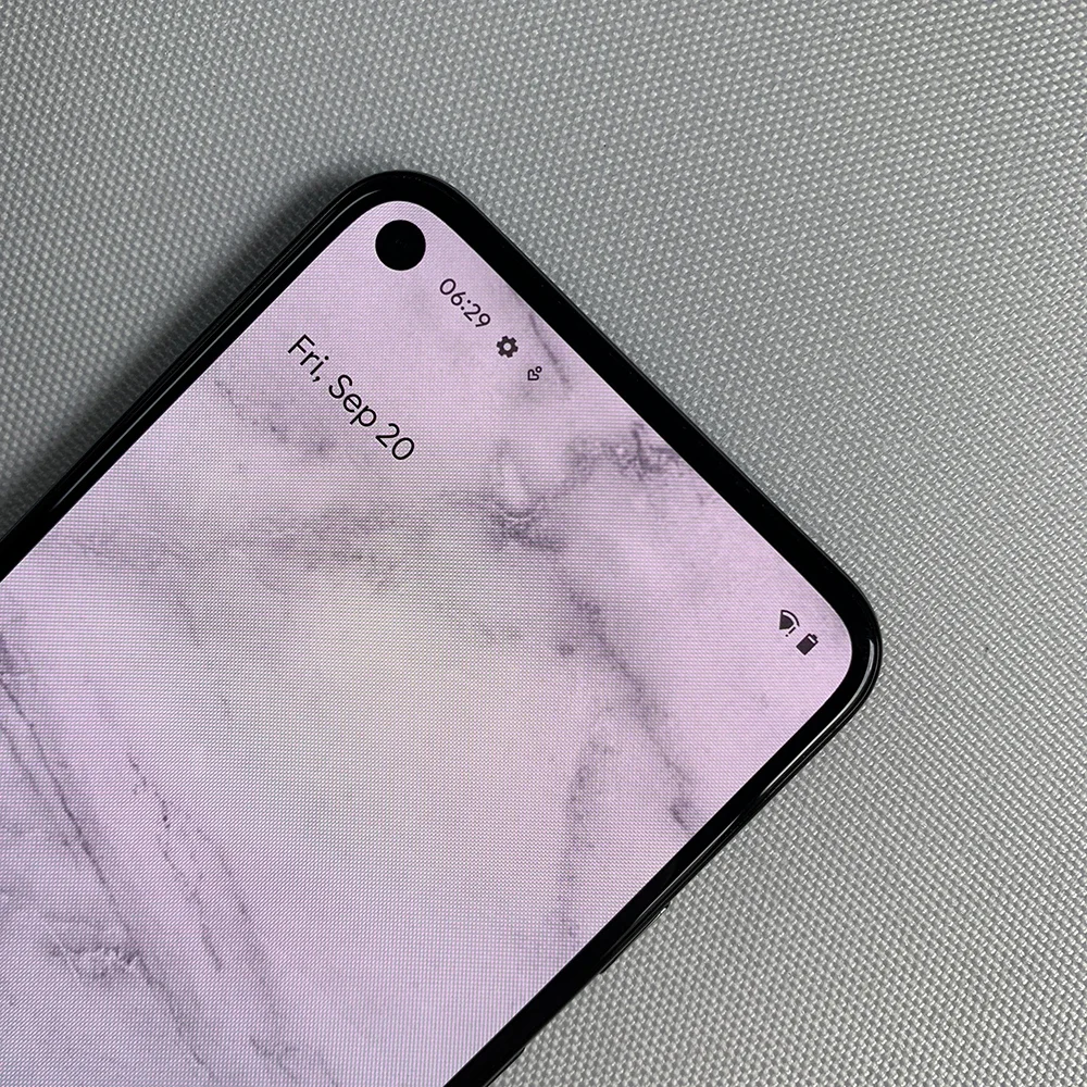 هاتف جوجل بيكسل 5 5G الأصلي NFC 8GB RAM 128GB ROM 90 هرتز 6.0 "شاشة OLED 12.2MP + 16MP + 8MP ثماني النواة هاتف أندرويد الذكي