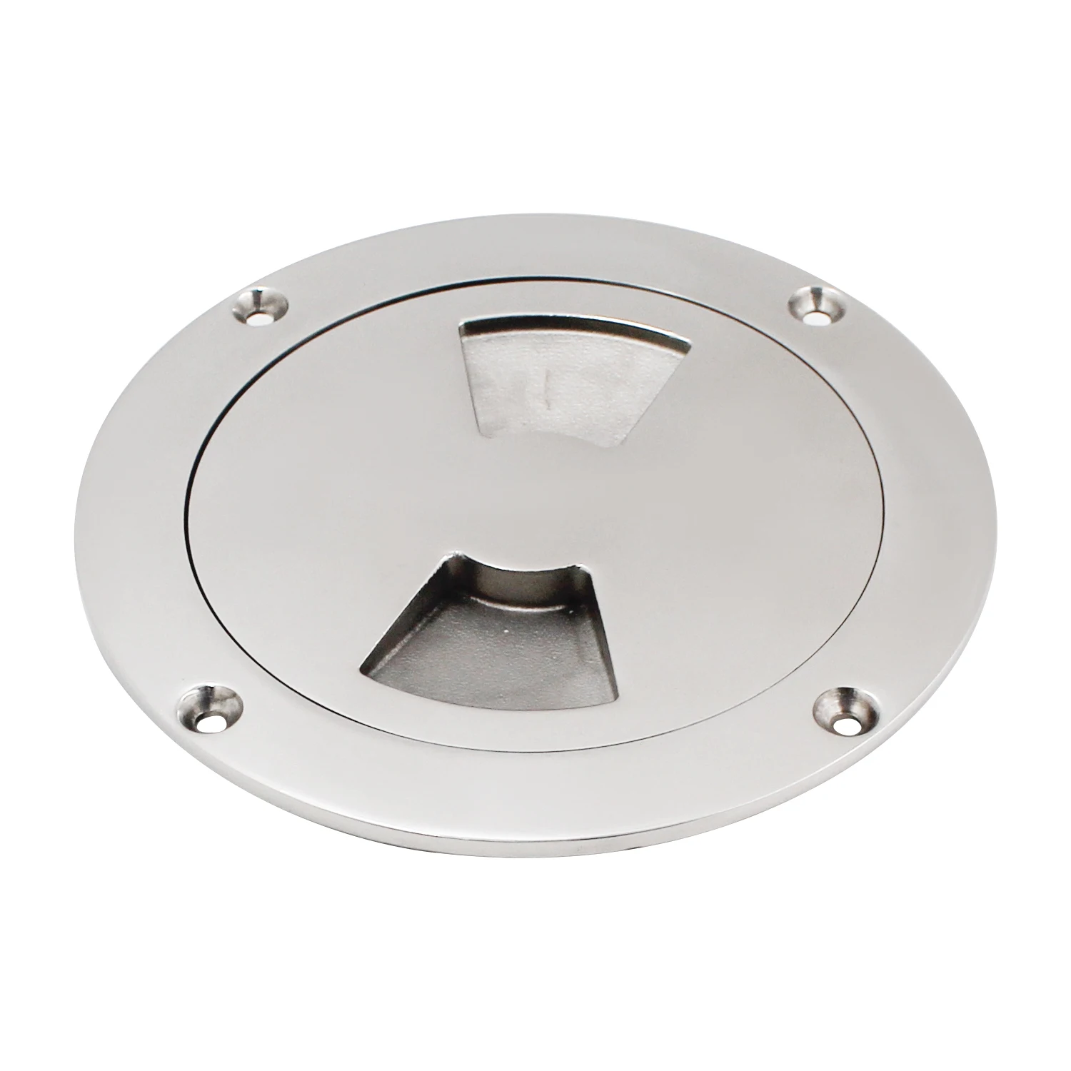 3/4/5/6 inch Stainless Steel 316 Boat Deck Inspection Plate Round Deck Inspection Access Hatch Cover  For Yacht Marine