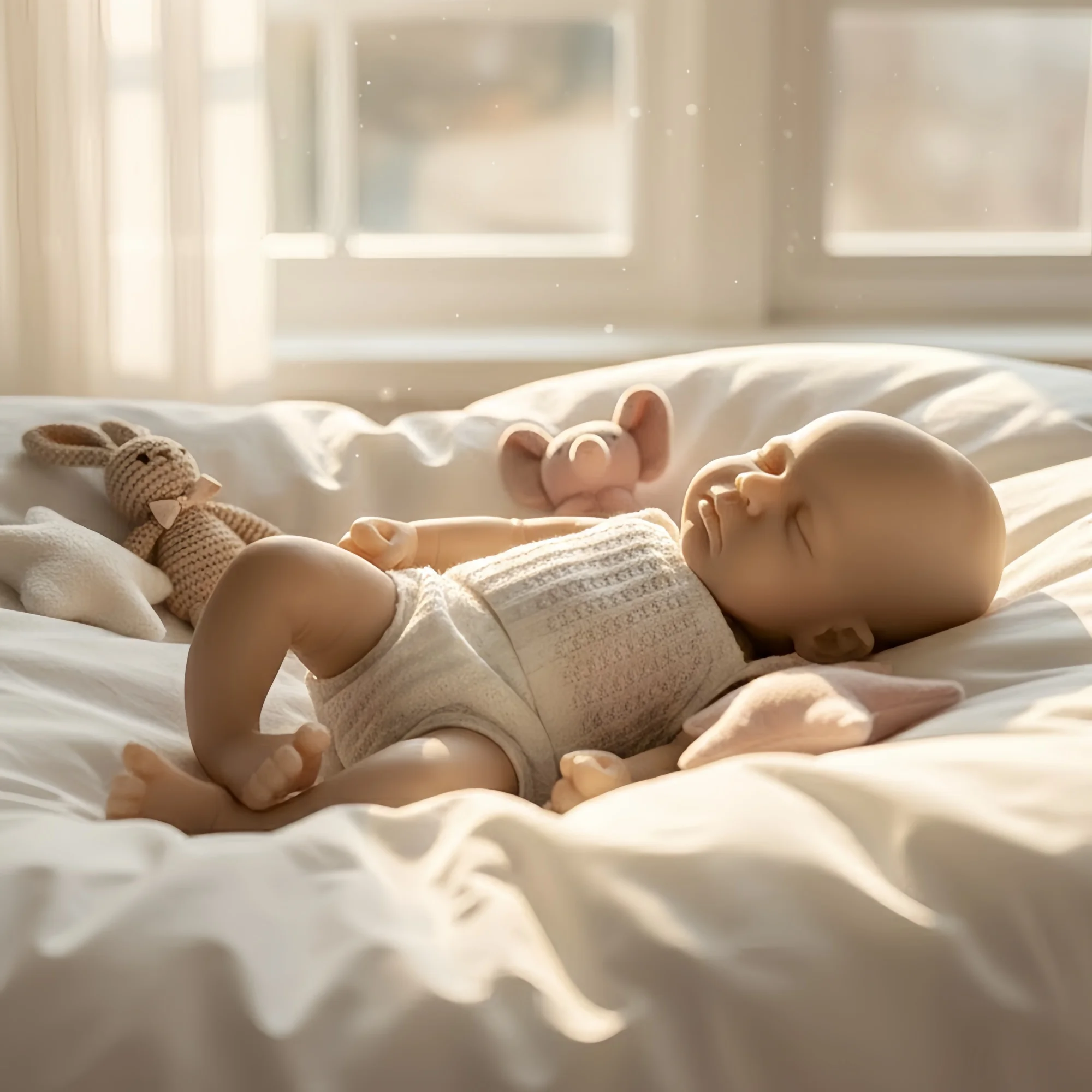 33CM Open Mount Reborn Dolls Unpainted Loulou Full Body Soft Solid Silicone Reborn Doll Reborn De Silicona Cuerpo Entero