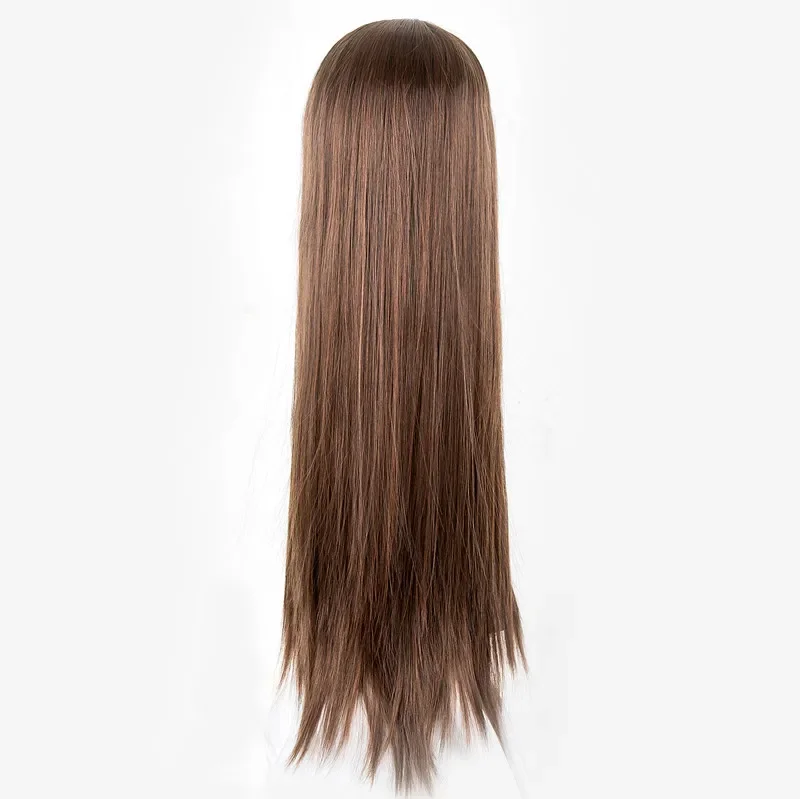 Straight Hair Fei-Show Synthetic Heat Resistant Fiber Middle Part Costume Cos-play Halloween Carnival Party Long Women Wig