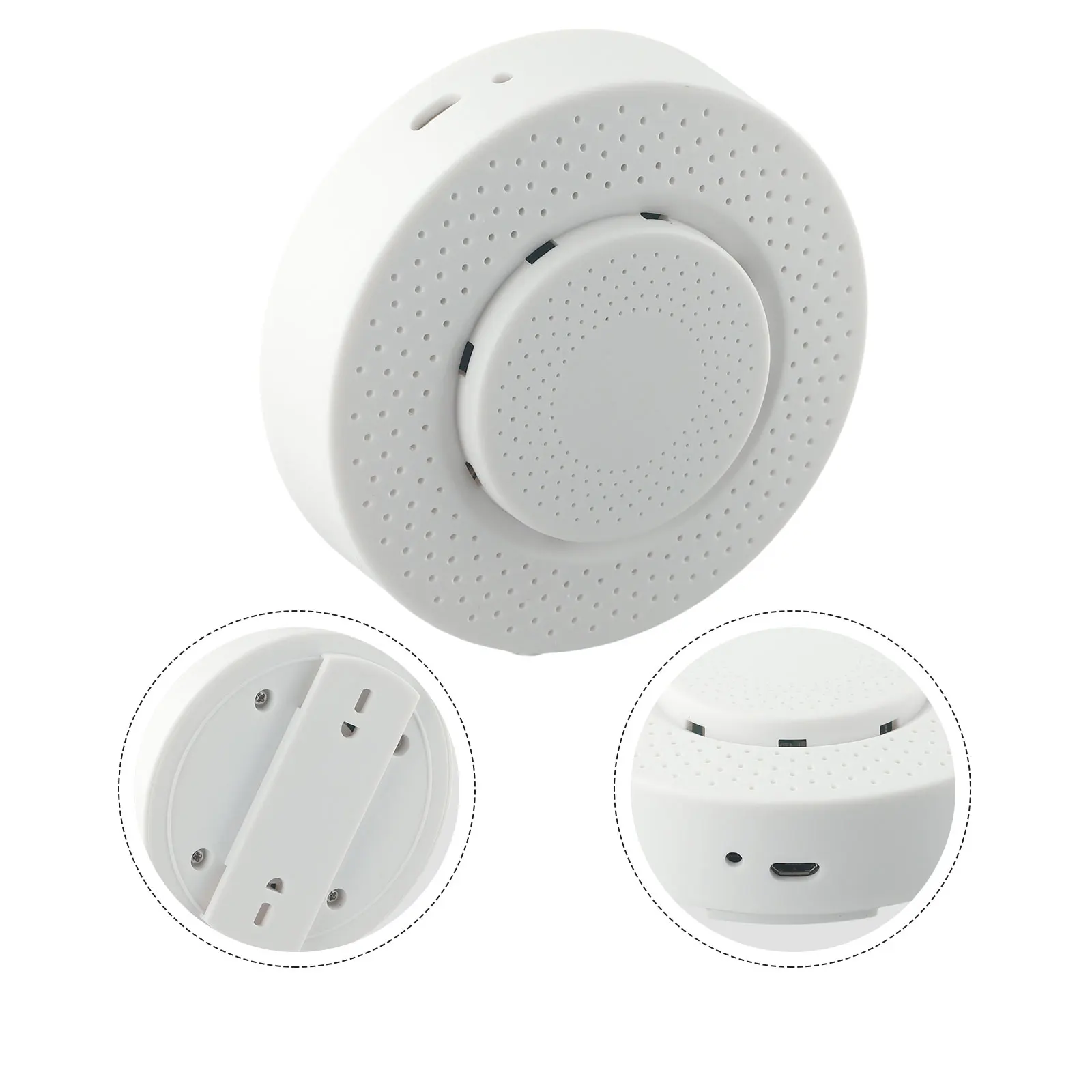 Brand New Home Security Air Box Air Detector 1pc ABS 100*100*40mm USB 5V/1A Zigbee/wifi Formaldehyde Detection