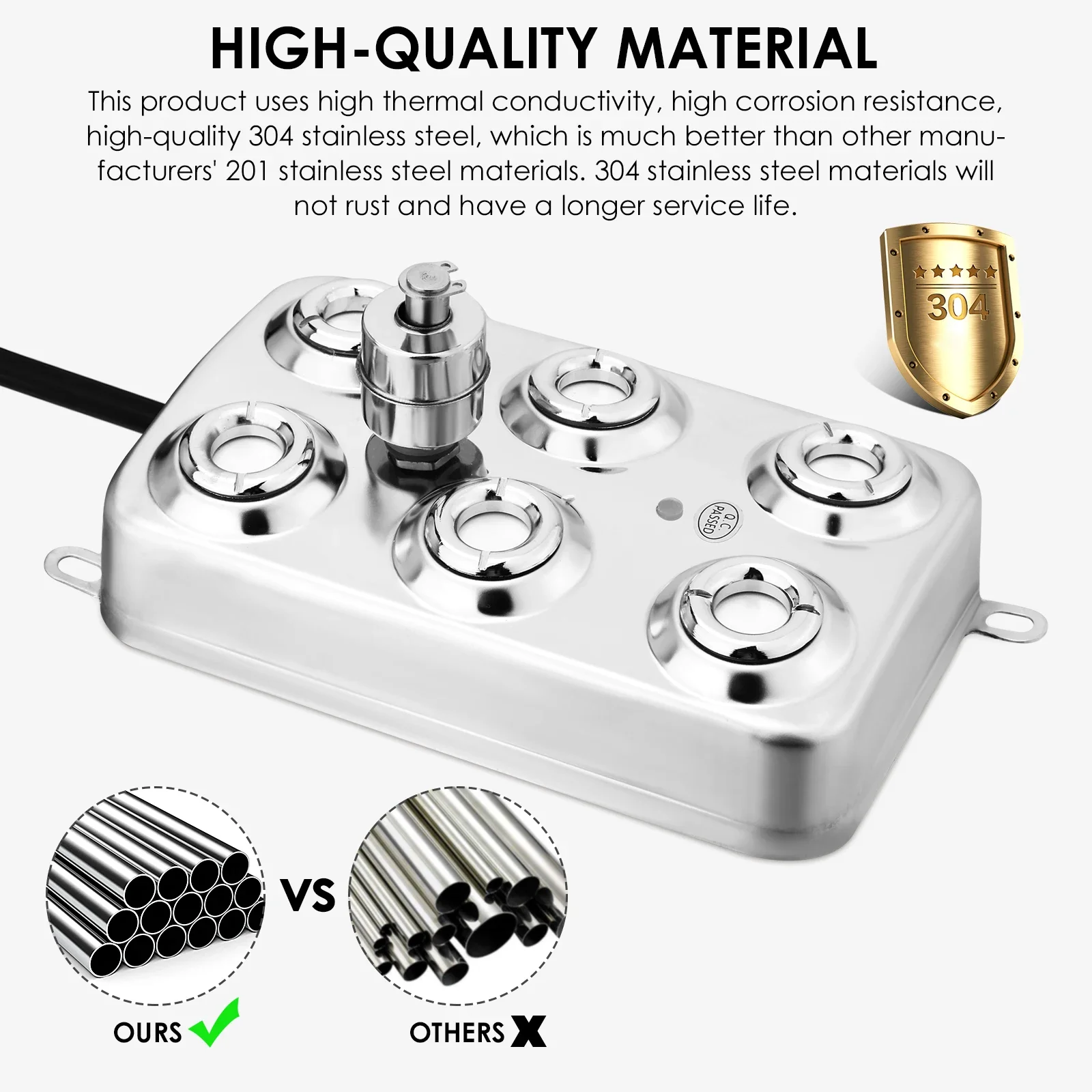 تيار مستمر 48 فولت جديد بالموجات فوق الصوتية البخاخة الصناعية 6 رئيس المرطب آلة الضباب 3 كجم/ساعة صانع ضباب بالموجات فوق الصوتية مبيد لحديقة بركة