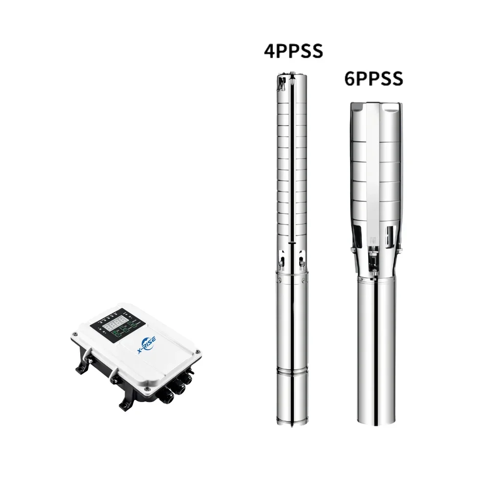 1500W 4PPSS9.0-100-192-1500 Solar Water Pump System Design With Stainless Steel Impeller Solar Water Pump 1500w