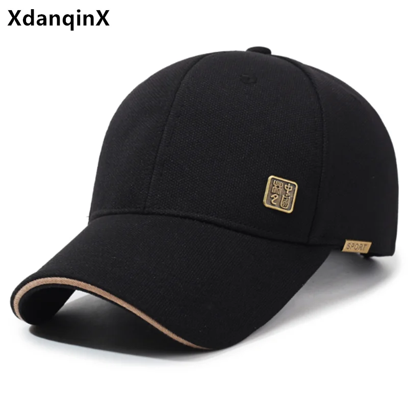

Chinese Style Washed Cotton Baseball Caps For Men Hard Top Simple Fashion Sports Cap Golf Cap Snapback Cap Camping Fishing Hat