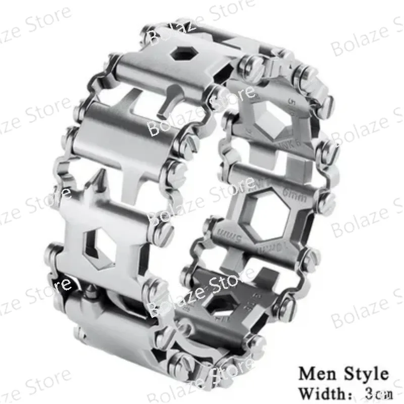 Multi Tool Bracelet Men's Wild Outdoor Equipment Survival Bracelet Strap Accessories