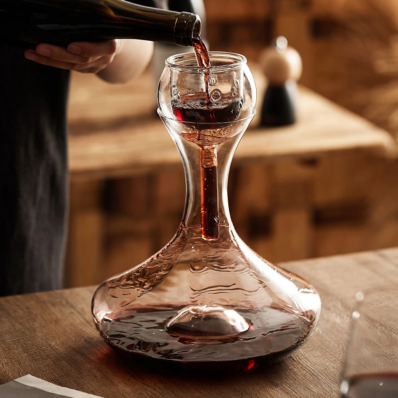 

Oxygen Enriched Red Wine Decanter Household Creative Fast Decanter Luxury Wind Crystal Glass Wine Accessories