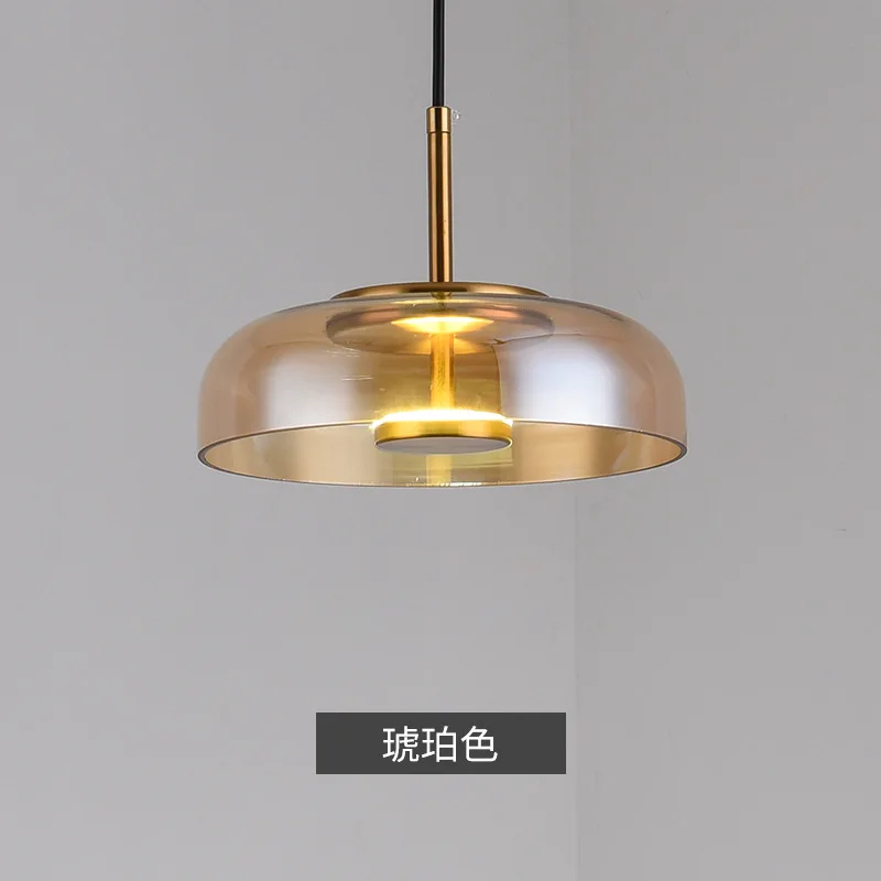 

Luxury LED Chandelier Foyer Aisle Corridor Kitchen Dining Table Glass Hanging Light Bar Restaurant Decor Pendant Lamp Lustre