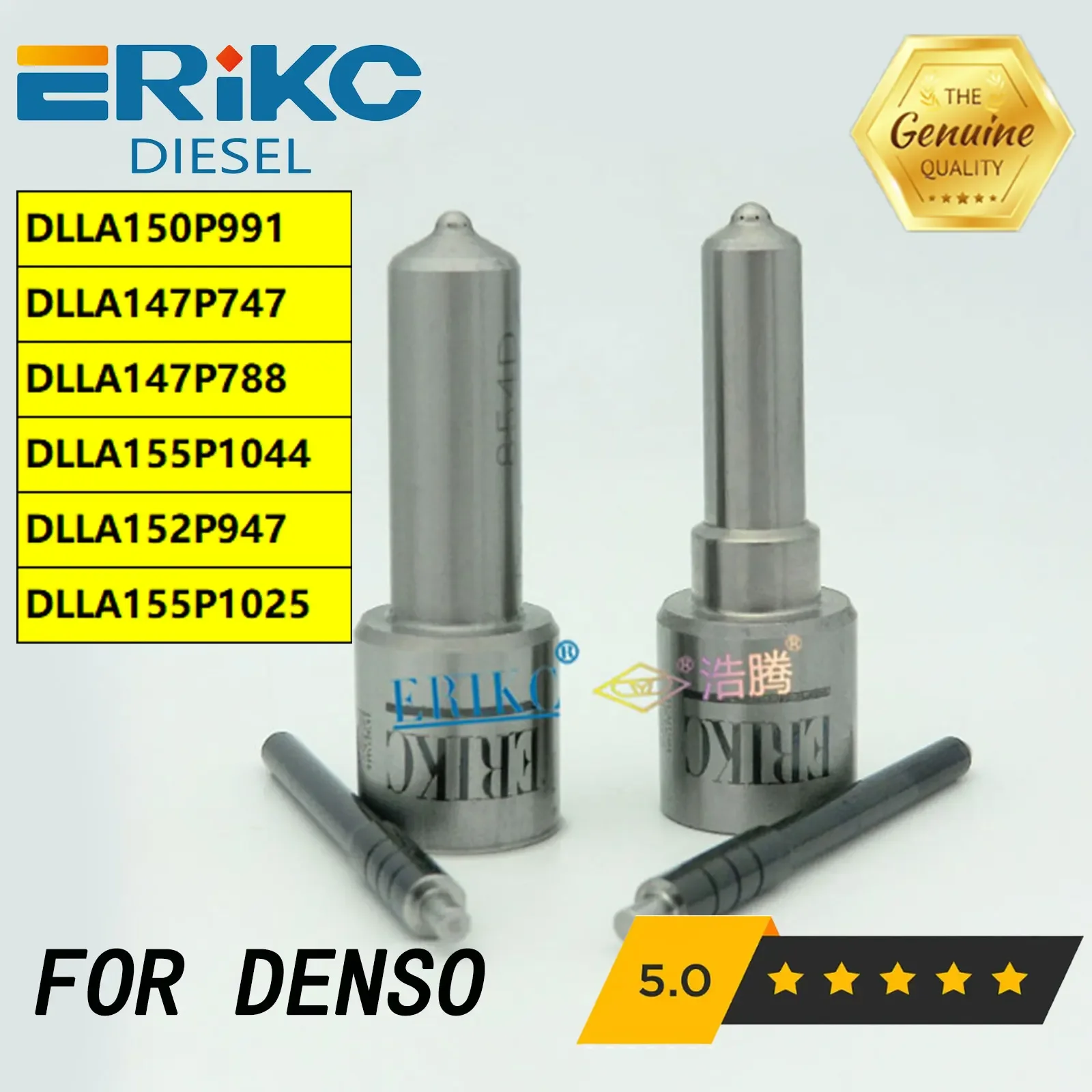 NEW Diesel DLLA150P991 DLLA147P747 DLLA147P788 Common Rail Injector Nozzle DLLA155P1044 DLLA152P947 DLLA155P1025 for DENSO