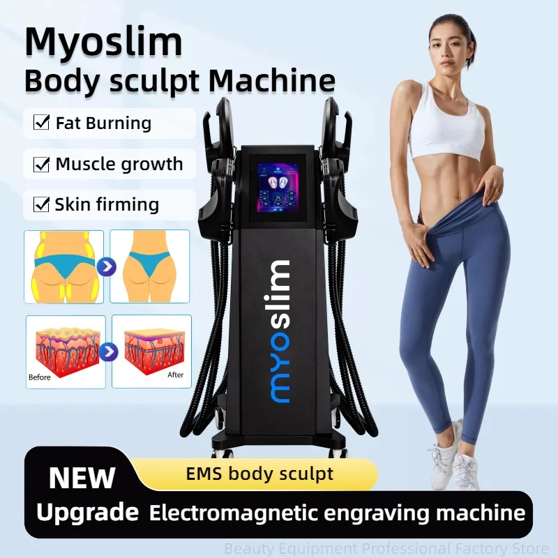 

Nova Upgrade 6500W EMS Body Sculpting Machine EMS/myoslim Professional Body Contouring Device with 200HZ