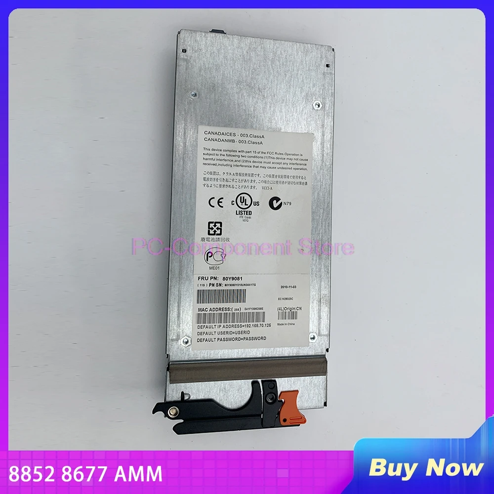 

For 8852 8677 AMM Module 80Y9081 60Y0621 49Y8295 39Y9661 Fully Tested