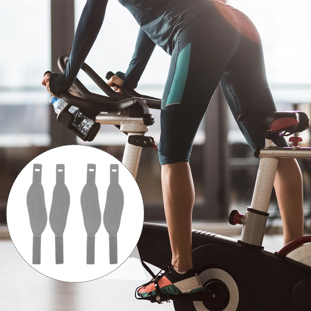 

Adjustable Bike Pedal Straps Heavy Duty Footrest Belts Cycling Gym Home Exercise Mountain Bicycles