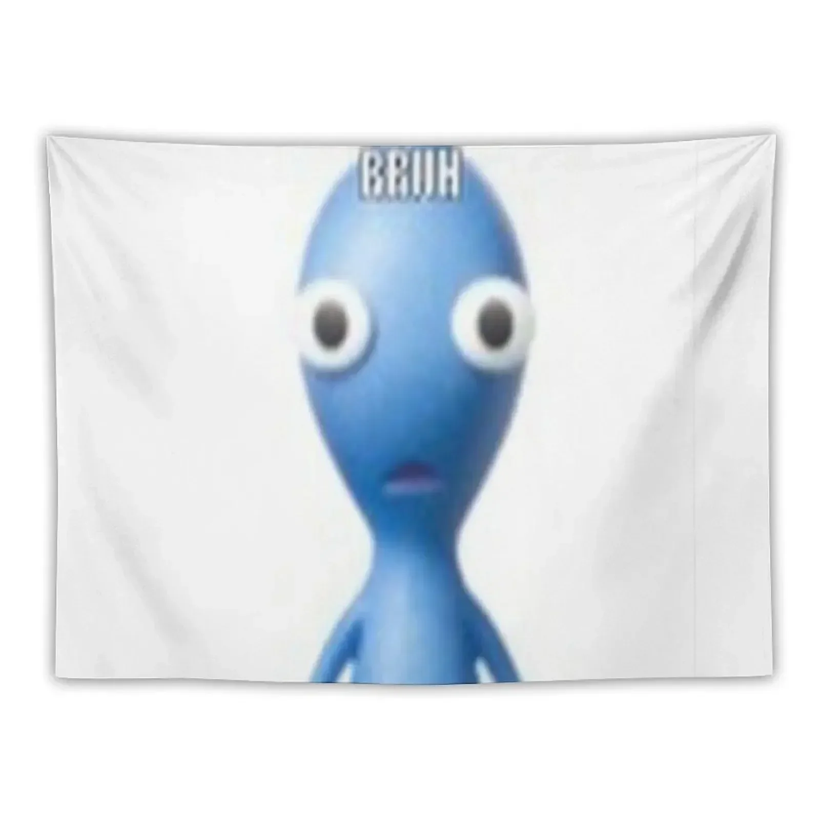 BRUH Pikmin 2 Tapestry Wall Mural Luxury Living Room Decoration Room Decorating Aesthetic Tapestry