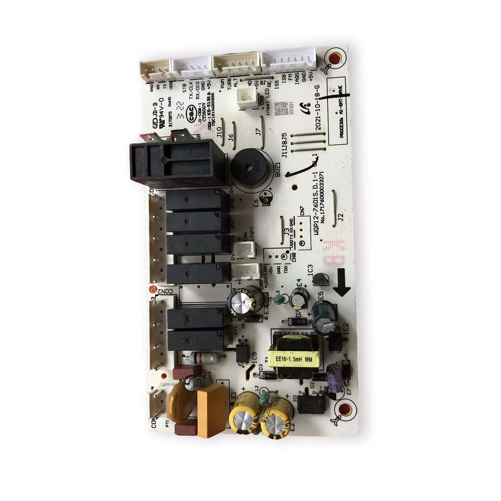 17176000033271 Computer PCB Board For Midea WQP12-7601S.D.1-1 Dishwasher Main Control Circuit Board Spare Replacement Part view 2