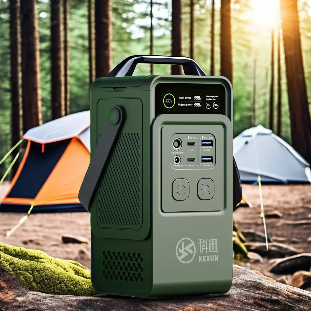 200W Mini Solar Power Station Bidirectional Supply RV Port  Generator