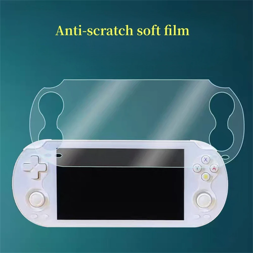 Full Coverage Soft HD Film Protective Sticker for RG Vita Pro / RG Vita Handheld Game Console High Definition Clear Film