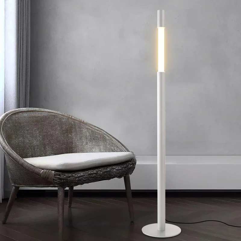 

Designer telescopic Italian minimalist floor lamp touch dimming living room high value