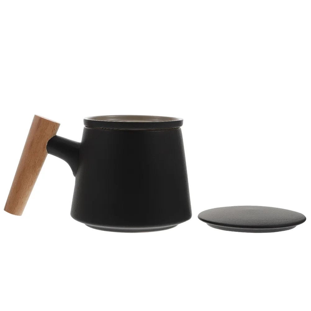 

1 Set Multi-Functional Tea Mug Infuser Lid Ceramic Filter Cup For Home Brewing Coffee Milk Tea Accessories Kitchen