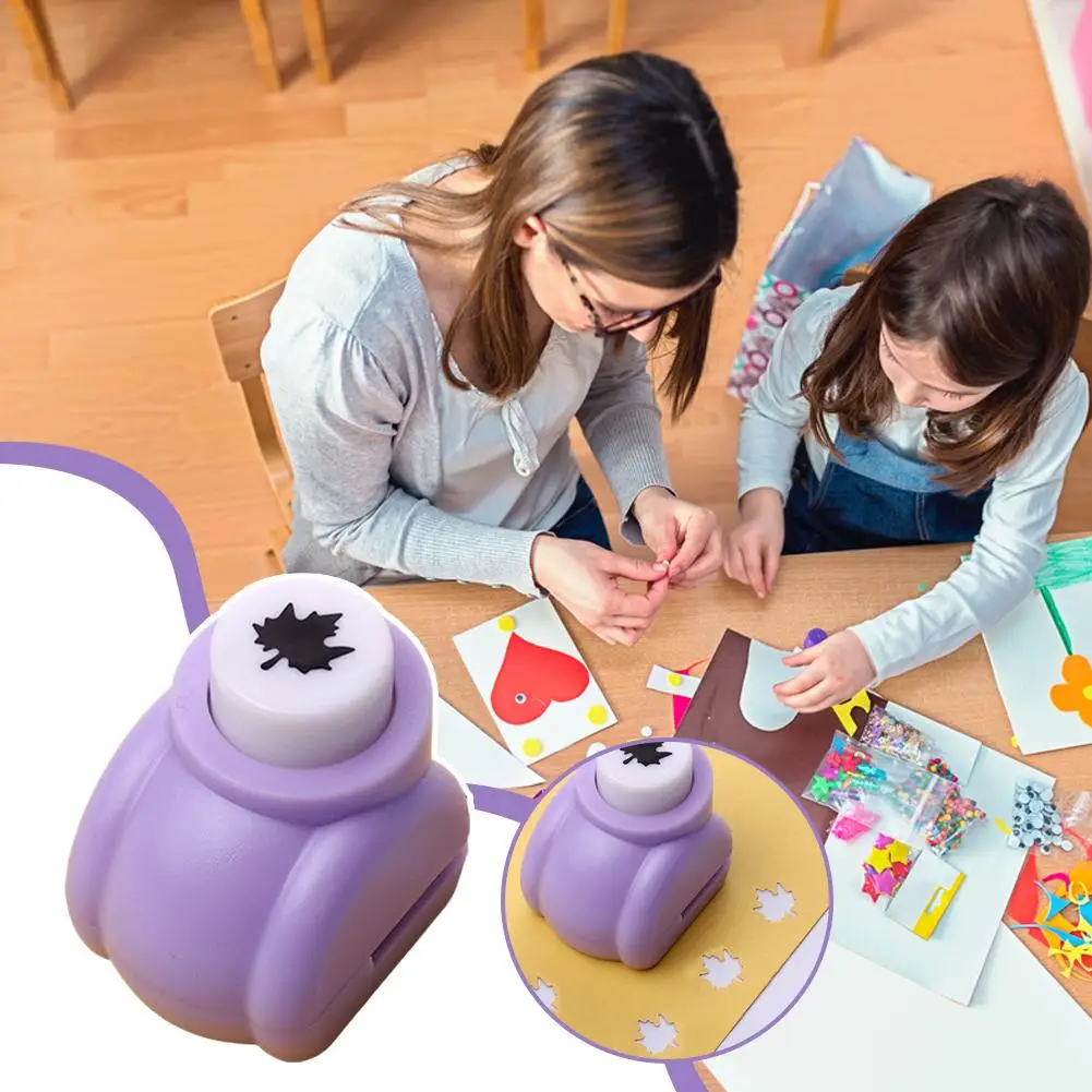 1Pcs Mini Scrapbook Punches Handmade Cutter Card Craft Calico Embossing Punching Device Paper Crafts Puncher For DIY Scrapbooks